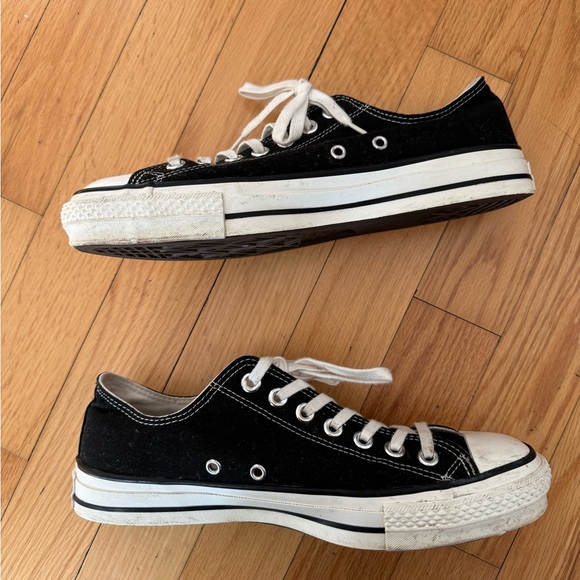 Black all star converse Japan shoes - Picture 4 of 9